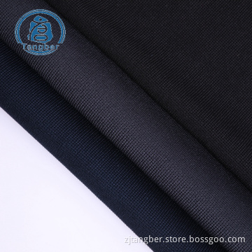 95 Polyester 5 Spandex Stretch Rib Ottoman Fabric